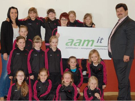 Die „Funky Diamonds“ nun mit aam it GmbH als Sponsor