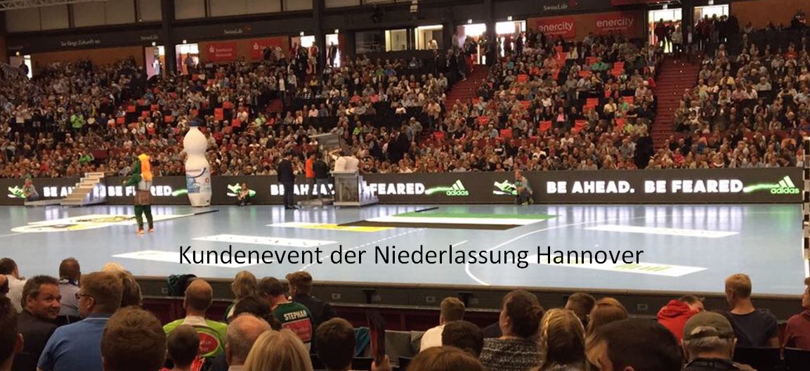 Kundenevent der Niederlassung Hannover bei den Recken